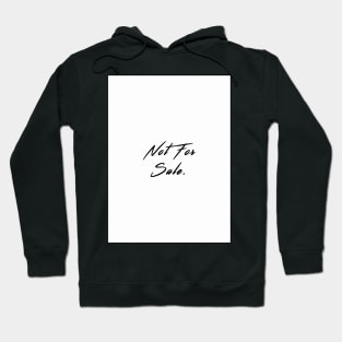 Not For Sale Hoodie